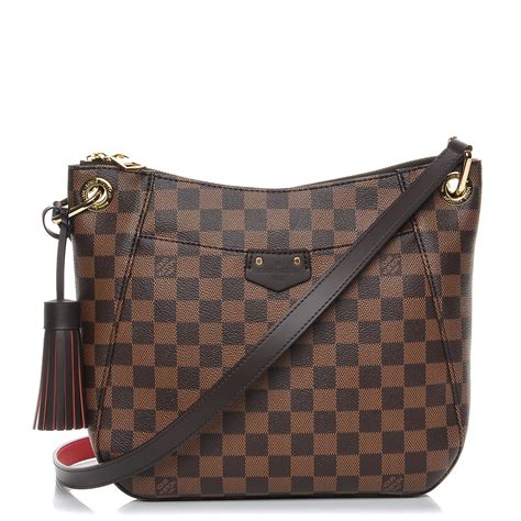 louis vuitton south bank besace replica|LOUIS VUITTON Damier Ebene South Bank Besace.